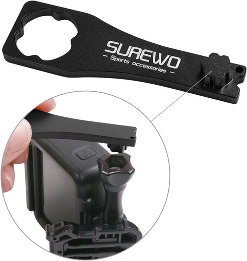 Aluminum Alloy 360 Degree Rotation Ball Joint Mount Adapter Swivel Arm Mount Pivot Extension Accessories Compatible with Gopro Hero 13 Black,Hero ...