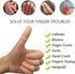 Gel Finger Protectors Finger Caps Silicone Fingertips Protection - Finger Cots Great for Trigger Finger, Finger Arthritis, Finger Cracking and Oth...