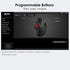 SANWA Bluetooth Wireless Ergonomic Trackball Mouse, Optical Rollerball Mice, Programmable Silent Buttons, 40mm Trackball, 600/800/1200/1600 DPI, C...