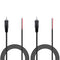 Pixelman(18AWG 3.3ft Heavy Gauge Speaker Wire RCA Adapter Plug to Bare Wire,RCA Connector Speaker Audio Cable for TV Amplifier Receiver,Speakers S...