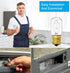 Light Bulb for Whirlpool Microwave - Microwave Light Bulb Fits for Whirlpool Maytag GE Amana Over The Range Hood Microwave, Dimmable with 125V 40W...
