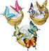 Set of 24 Piece 2" Edible Wafer Paper Big Colorful Butterflies for Cake/Cupcake (colorful)...