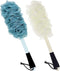 2 Pack Back Scrubber for Shower, Back Loofah with Non-slip Handle, Shower Loofah with Handle, Soft Loofah Sponge for Men Women Elderly Kids (2 Pac...