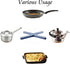 Trivet for Hot Pots and Pans 3 Pieces Cross Silicone Foldable Large Trivets for Hot Dishes and Iron, Trivet Set...