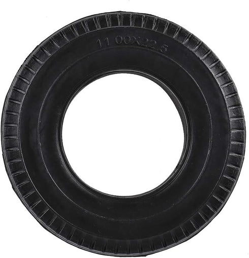 GoolRC 4pcs Trailer Car Rubber Tires for 1/14 Tamiya Tractor Truck RC Climber Trailer...