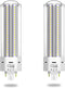 GX24QG24Q LED 4-Pin Base Light Bulb 22W (42W CFLCompact Fluorescent Lamp Equivalent) GX24 LED PL-C Recessed Lamp, RemoveBypass The Ballast, 6000K,...
