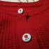 14 Pcs Vintage Red Rose Metal Buttons Sewn Button Shirt Cardigan Women's Garment 12mm/0.5inch, White/Gold...