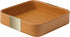 SANZIE Luxury Leather Desktop Storage Small Catchall Organizer Decorative Tray for Entryway Table to Hold Jewelry Watch Cosmetics Keys Phone Walle...