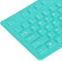 GOWENIC 108 Keys Foldable Silicone Keyboard, Waterproof USB Wired Keyboard Plug and Play Mute Roll Up Keyboard for Computer Notebook PC (Green)...