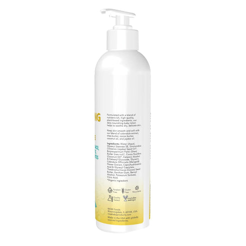 NOW Baby, Nourishing Baby Lotion, Fragrance Free, Paraben Free, 8 Fluid Ounces...