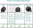 Sun's 13 Feet Boundary Strip Magnetic Markers Compatible with Neato | Shark Ion | Xiaomi Roborock | Eufy RoboVac | Deenkee DK700 Robotic Vacuum Cl...