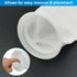 2Pcs 4 Inch Ring Filter Socks 200 Micron, Aquarium Felt Socks, Aquarium Filter Bags for Freshwater Saltwater Aquariums Fish Tank, Sump Filter Sock...