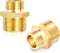 3/4" GHT Male x 1" NPT Male LF Brass Garden Hose Fittings Connectors Adapter, Repair Water Hose Connector (Pack of 2)...