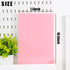 Koogel Spiral Notebook Journal, Smart Ring Binder Notebook 7.5x10.5inch College Ruled Notebook Sliding Bar Binder 26 Holes 60 Sheets for School Of...