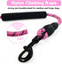 IVY&LANE Heavy Duty Dog Leash with Poop Bag Holder,Strong Rope Dog Leash with Padded Two Handle,5FT Reflective Threads Dogs Leash for Small Medium...