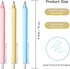 Ddaowanx Colored Gel Ink Pens,9 Colors Pastel Retractable Pretty Journaling Pens, Medium Point 0.7 mm Gift Pens,Cute Highlighters School Supplies ...
