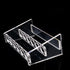 Acrylic Test Tube Holder Rack 6 Sockets for 10ml Centrifuge Tubes Clear (10ml,6 Sockets)...