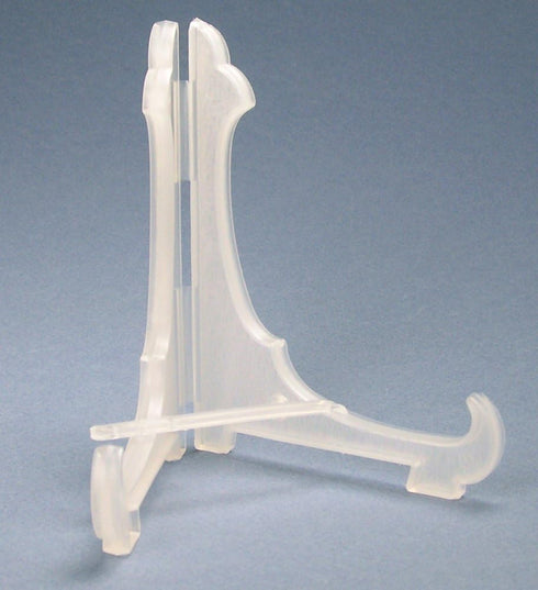 Clear Frosted Locking Bar Easels 4 Inch High Pack of 15 easels...