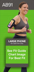Tune Belt AB91 Running Armband for iPhone 16/15/14/13/12, 11-16 Pro, 16e, Galaxy S24/S23 – Sweat-Resistant, Stable, Comfortable, Phone Holder with...