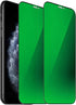2 PCS Anti-Blue Privacy Tempered Glass Mirror Anti-Spy Screen Protector Anti-Peeping Film Suit for iPhone 11 Pro Max/iPhone XS Max, 6.5 inch Elect...