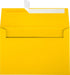 LUXPaper A8 Invitation Envelopes | Peel & Press | 5 1/2" x 8 1/8" | Sunflower Yellow | 80lb. Text | 50 Qty...
