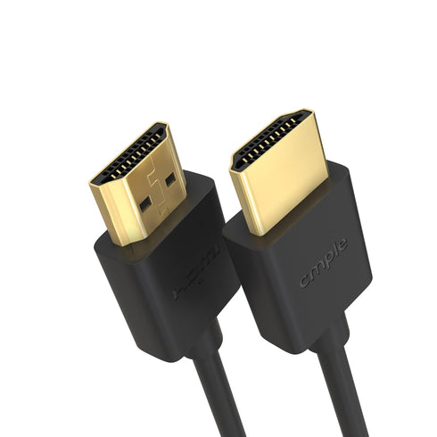 Cmple - High Speed HDMI Cable 15 ft, 4k@60Hz Ultra Thin HDMI 2.0 Cable, ARC, 3D, HDMI Cord - Flexible...
