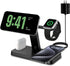 Magnetic Charging Station,PDKUAI for MagSafe 4 in 1 Fast Wireless Charger Stand for iPhone 15,14,13,12 Pro/Max/Mini/Plus, Apple Watch 9/8/7/6/SE/5...
