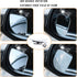 2PCs Automotive Rearview Mirror Blind Spot Mirror, Adjustable HD Sector Mirror, Frameless Wide Angle Convex Mirror, Most Automotive Side Mirror As...