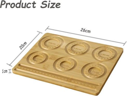 Junarsoez Beading Board for Jewelry Bracelet Making, DIY Jewelry Beads Board Tray, Bracelet Making Design Mat for Freelance Workshop Studio...