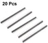 uxcell 20Pcs 2.54mm Pitch 40-Pin 12mm Length Double Row Straight Connector Pin Header Strip for Prototype Shield...