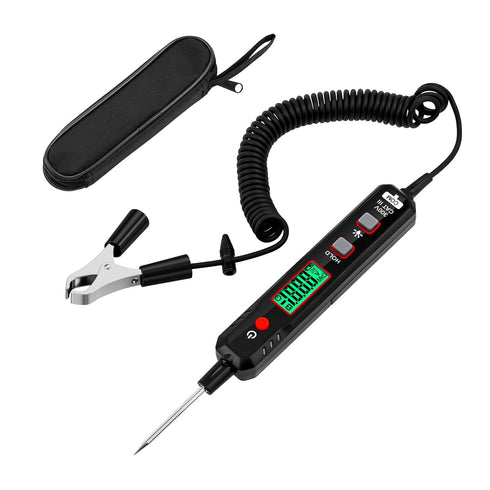 OBDResource Car Voltage Power Circuit Probe Tester, 0.8-100V DC Voltage Tester Automotive Test Light with Continuity Test Electrical Tester Car Fu...