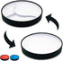 STAYnEAT Suction Plate, 2n1 Divided/Scoop Dish, Non-Slip Plate Guard, USA! White (L)...