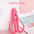 3Pcs Pink Scissors Mini Scissors Travel Set Portable Craft Snips for Sewing Crochet and Embroidery Tiny Small Scissors with Covers Ideal for Women...