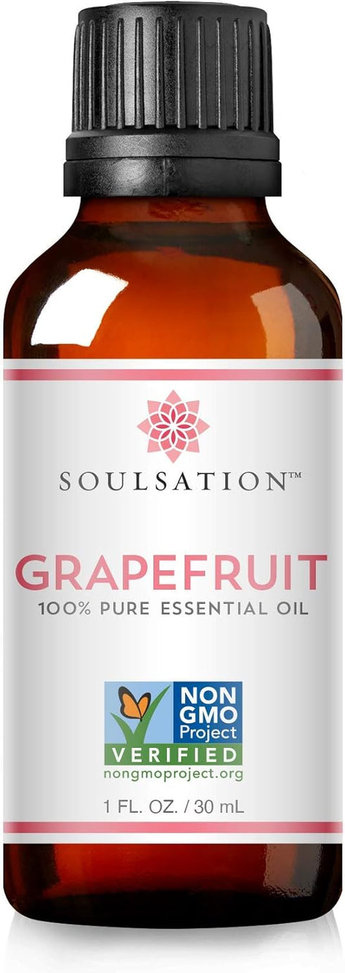 Pink Grapefruit Essential Oil Non-GMO, 1oz...