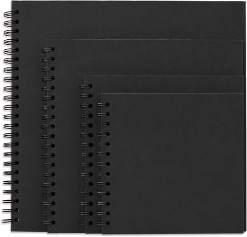 7 x 7 Inch Hardcover Kraft Blank Page DIY Scrapbook Photo Album, 40 Pages (20 Sheets) - Perfect for Wedding Anniversaries, Family Memories, and Sm...
