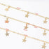 YOUBEIYEE 16.4 Feet Star Link Chain for Jewelry Making Women Necklace Chain Roll, Gold Plated Cable Chains Bulk with Jump Rings and Lobster Clasps...