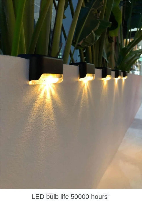 ?4Pack? Solar Ground Lights, 8LED Solar Powered Disk Lights Outdoor Waterproof Garden Light ?Landscape ?Lighting for? Yard Deck?Lawn?Patio Pathway...