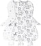 Beberoad Love Baby Swaddles, Swaddles for Newborns with 2-Way Zipper & Silent Velcro, Easy Swaddling & Breathable Suitable for Baby 3-6 Months,Sta...