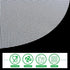 Blulu 8 Pieces Round Silicone Dehydrator Sheets, Non-stick Fruit Dehydrator Mats, Reusable Steamer Mat Mesh Sheet for Fruit Dryer...