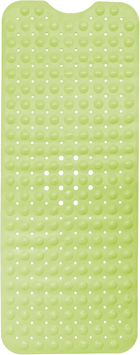 ENKOSI Bath Mat - Large Non Slip Bathtub & Shower Mat - Extra Long 40 x 16 Inch Bathroom Mats for Tub Nonslip Anti Slip Bathmats (40x16 Green)...