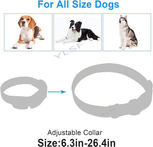 Dog Nylon Collar Strap for Heavy Light-Duty Electronic Fence Training Barking Collar Receivers-3/4 Inch Replacement Strap-Compatible with Nearly A...