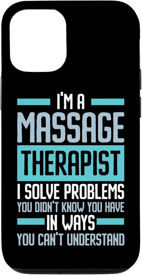iPhone 13 Massage Therapist Muscle Therapy Relaxation Spa Case...