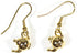"Tiny Teapot", Tiny Little Tea Pot Earrings Are Bright and Shiny...