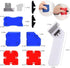 11 Piece Set ?Professional Caulking Tool Kit with Sealant Finishing Tools?Easy Silicone Caulking with Guides?Caulk Removal Tools and Fill Removal ...