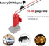 M12 Battery Adapter with Fuse,Power Wheels Adapter for Milwaukee 12V,14 Gauge Wire Power Convertor for DIY RC Trucks, RC Toys, Robotics, Work Ligh...