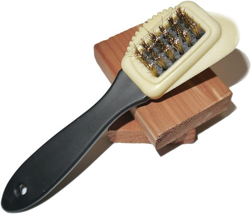 Shoeslulu Intensive Care Suede & Nubuck 4 Ways Leather Brush Cleaner (1 Pack, Intensive Care)...