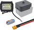 Makita Battery Adapter, Bosch Battery Converter, Power Source Inverter with USB Charger Outlets, LED Light for Makita/Bosch 12V 18V Battery for Rc...