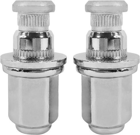 4PCS M12x1.50 Chrome Wheel Lug Stud Nut Set Compatible with Toyota Corolla Camry 4Runner Land Cruiser RAV4 Avalon Sienna Lexus GS350 GX460 ES300 S...