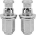 4PCS M12x1.50 Chrome Wheel Lug Stud Nut Set Compatible with Toyota Corolla Camry 4Runner Land Cruiser RAV4 Avalon Sienna Lexus GS350 GX460 ES300 S...