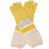Professional Beekeeping Gloves Hornets Premium Goatskin Leather Beekeeing Supplies with Long Canvas.XL X-Large...
